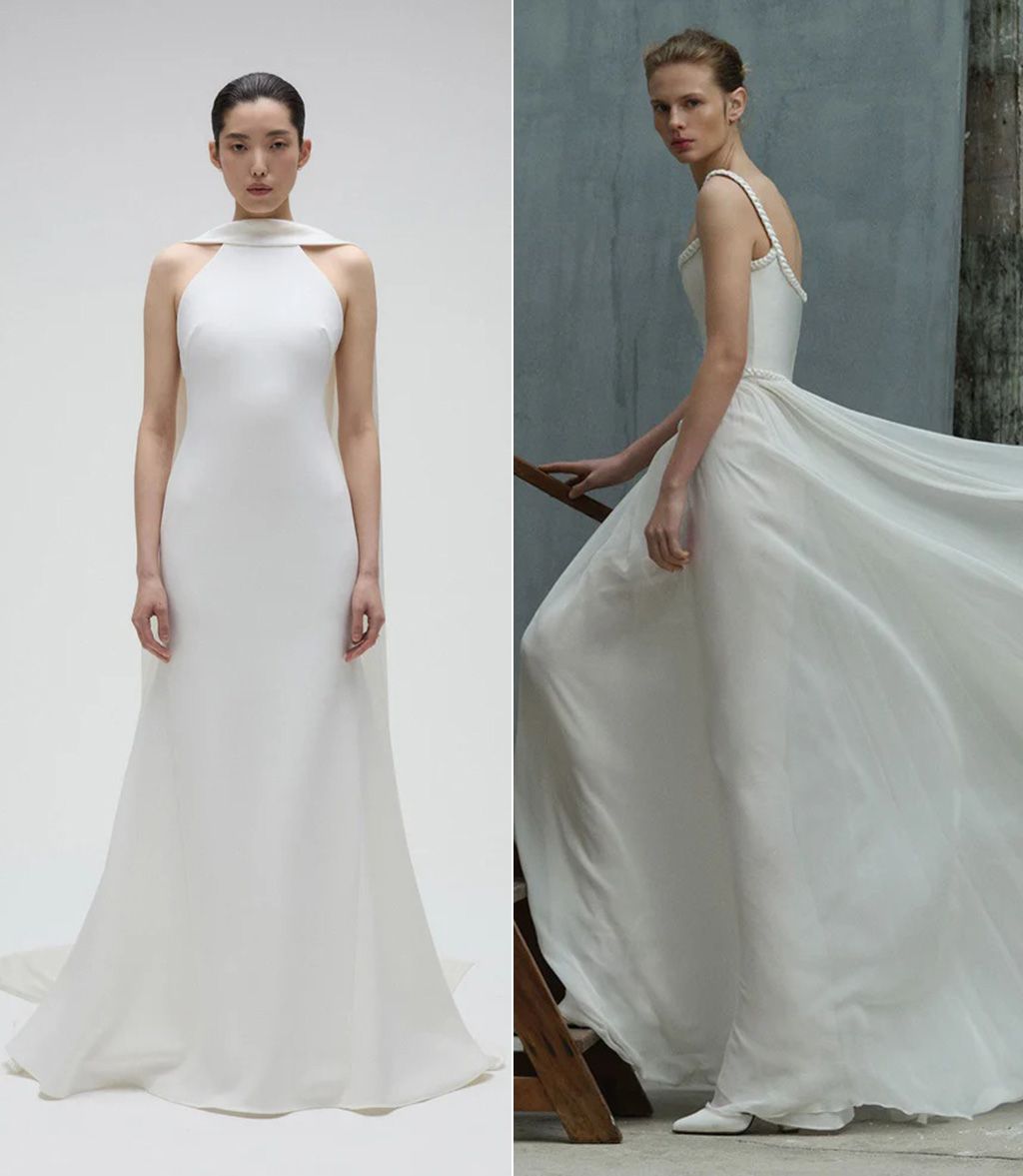 Vestidos de novia minimal