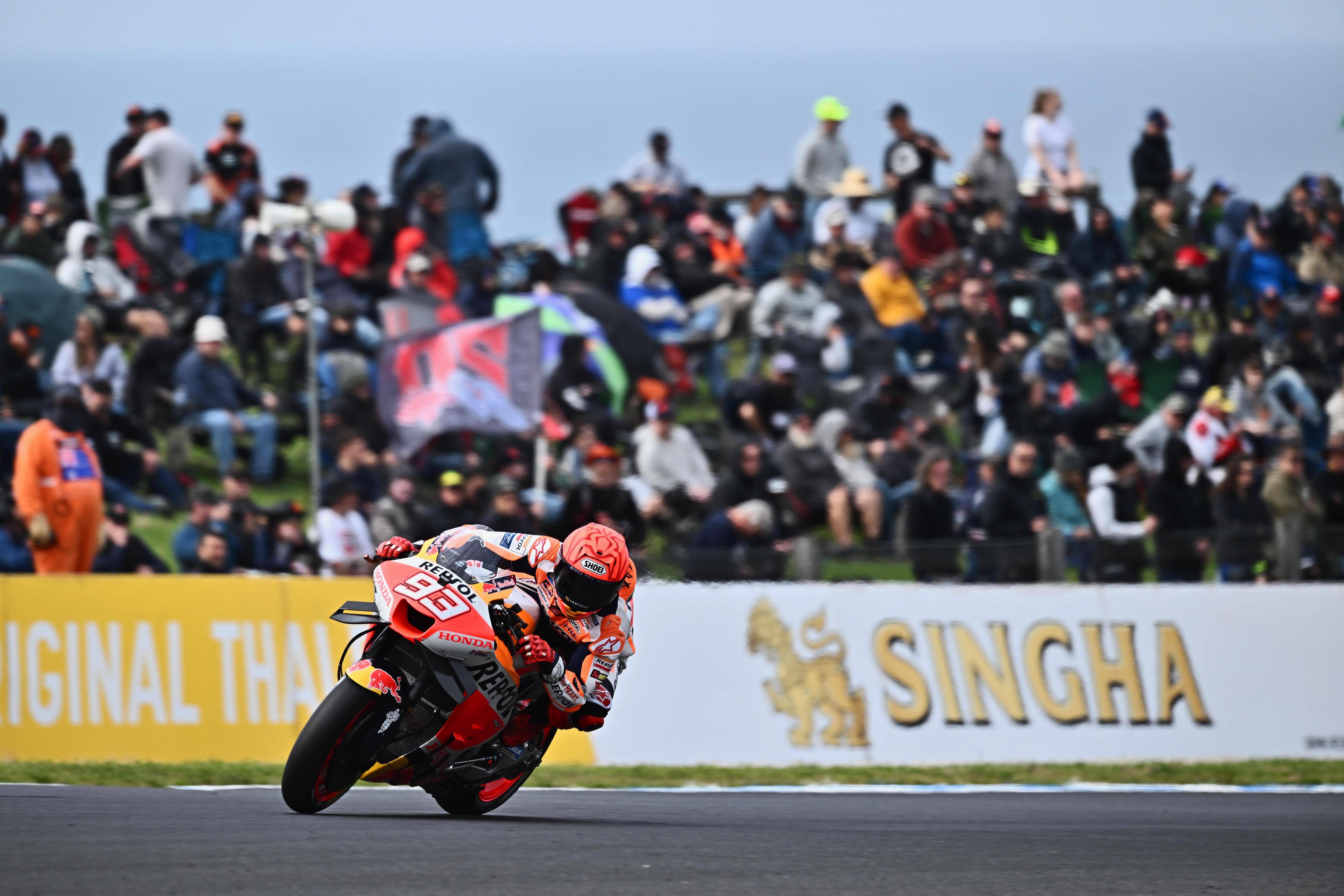 Marc Márquez, en el GP de Australia.