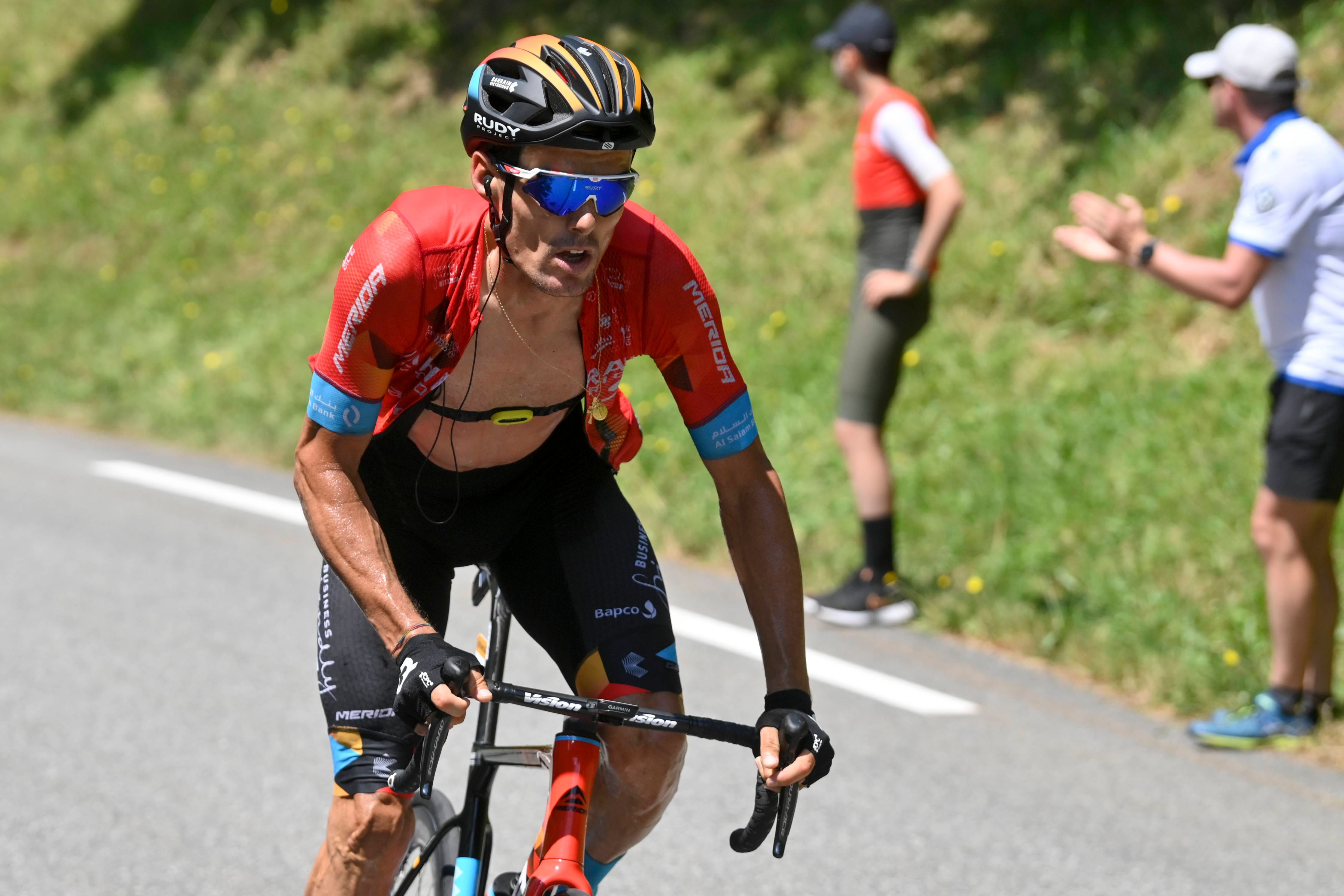  Luis León Sánchez en el Tour de Francia 2022.
