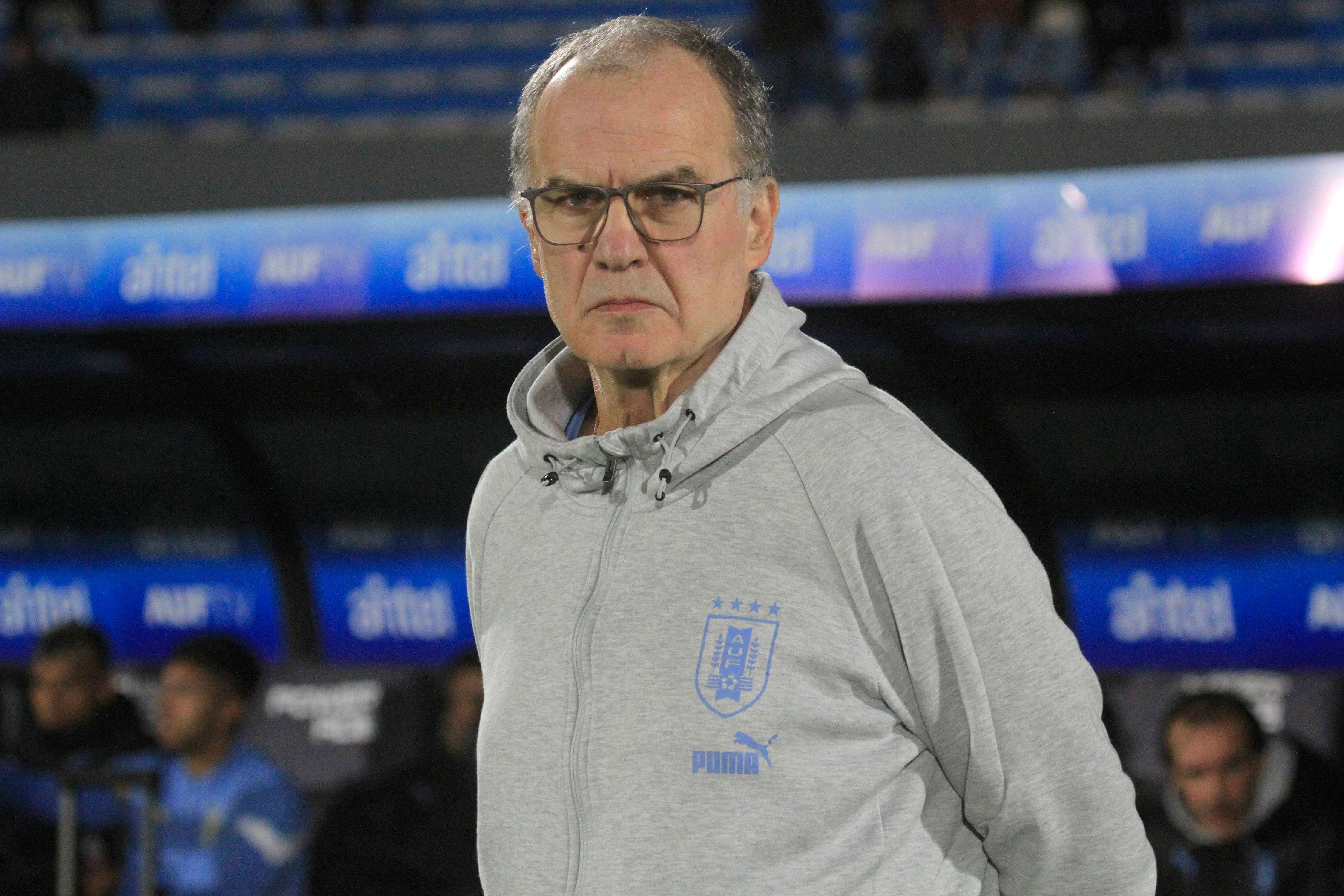  Marcelo Bielsa, seleccionador de Uruguay.