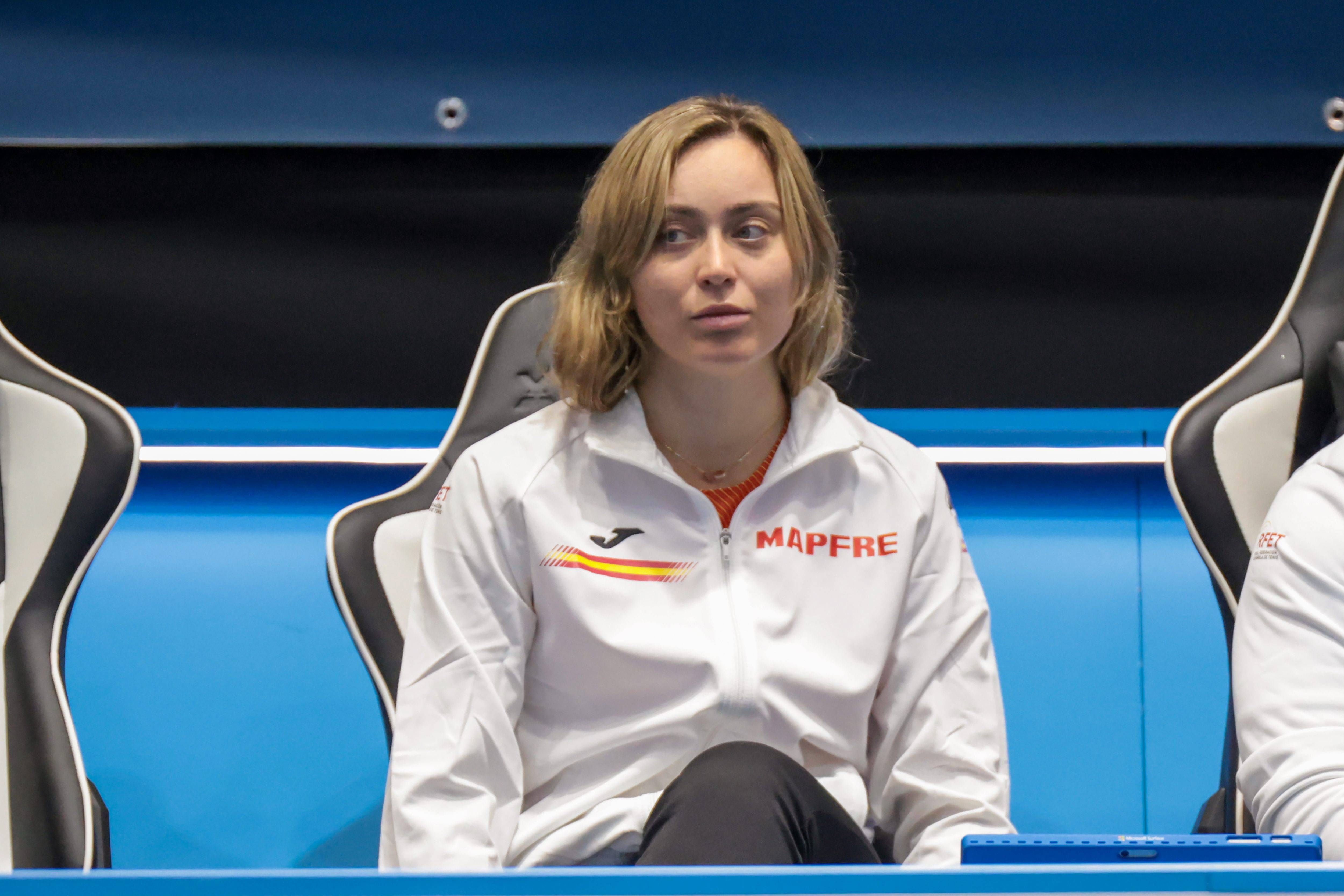  Paula Badosa durante la eliminatoria del grupo C de la Copa Billie Jean King. Foto: Cordon Press