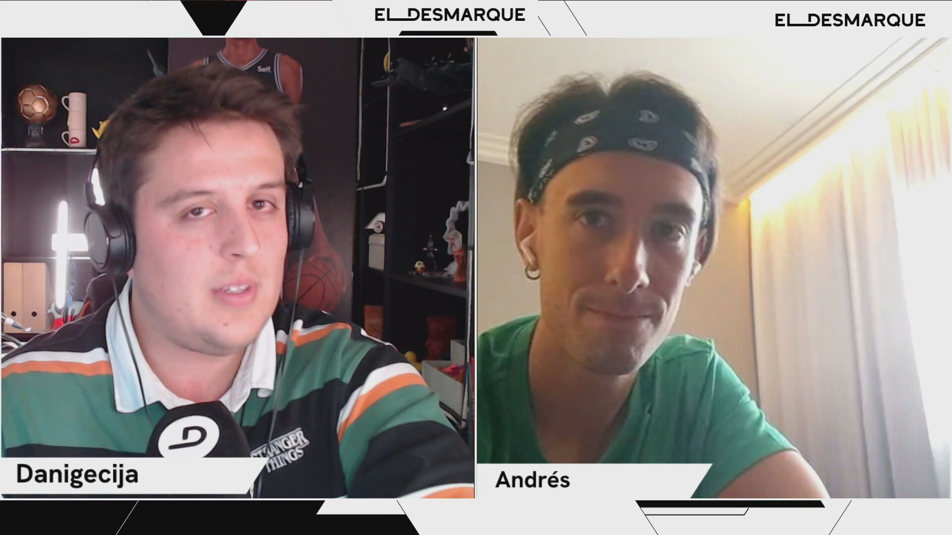 Andrés el fotografo del equipo revelación de Copa África