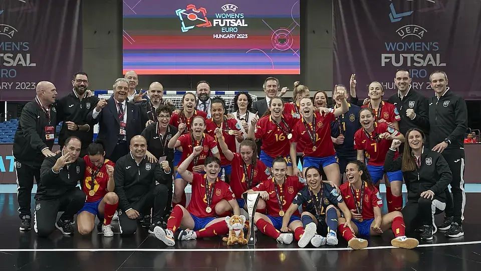 España llega como una de las favoritas para la Copa del Mundo de futsal femenina (foto: Cordon Pre