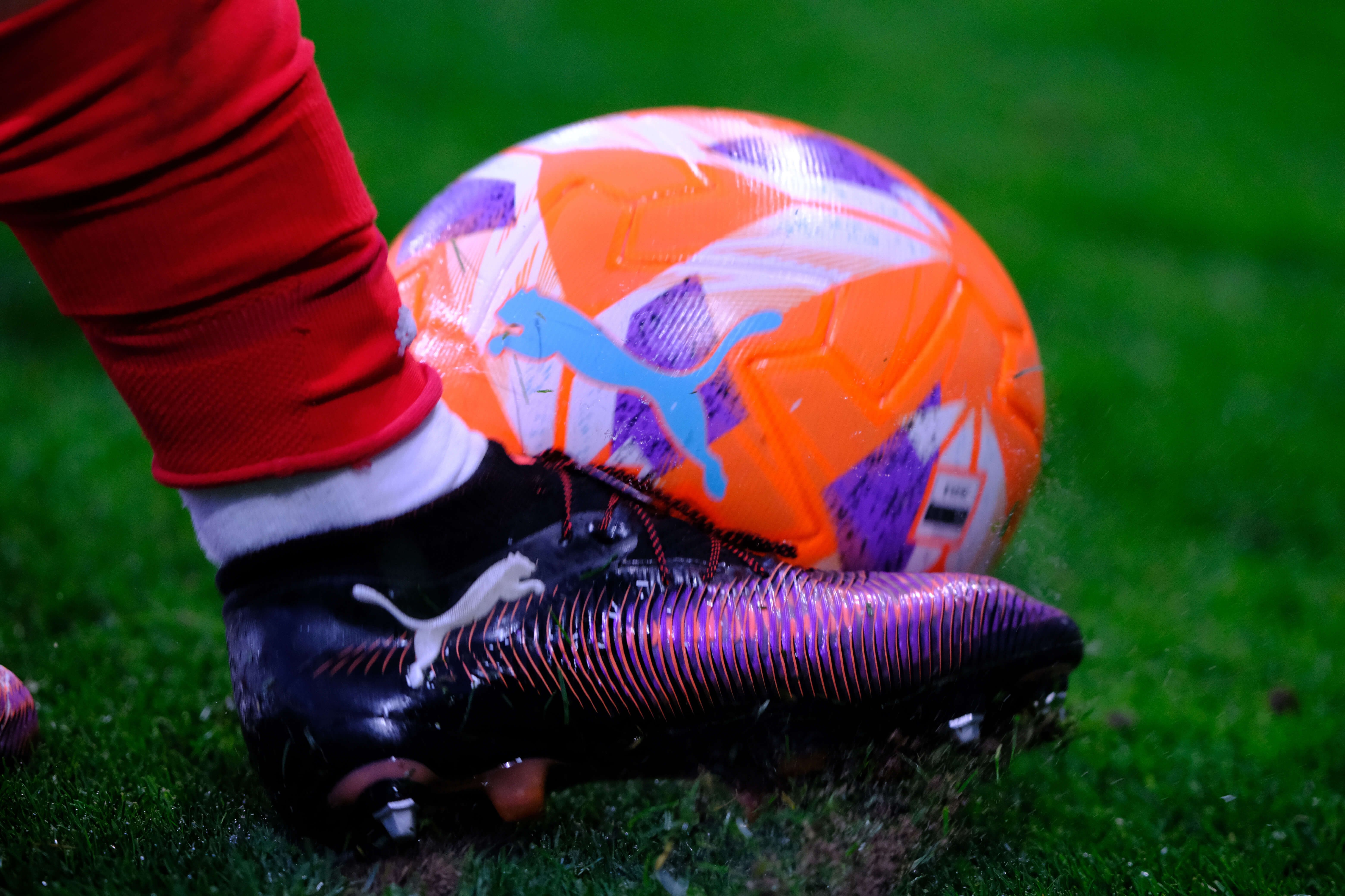  El balón de LaLiga, en un partido.