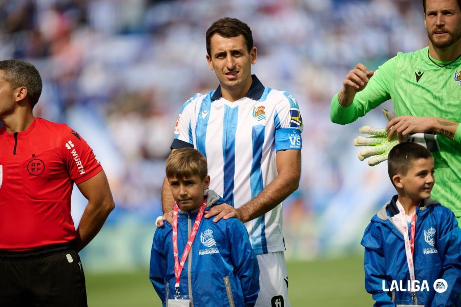 Mikel Oyarzabal en el Real Sociedad - Girona (Foto: LALIGA).
