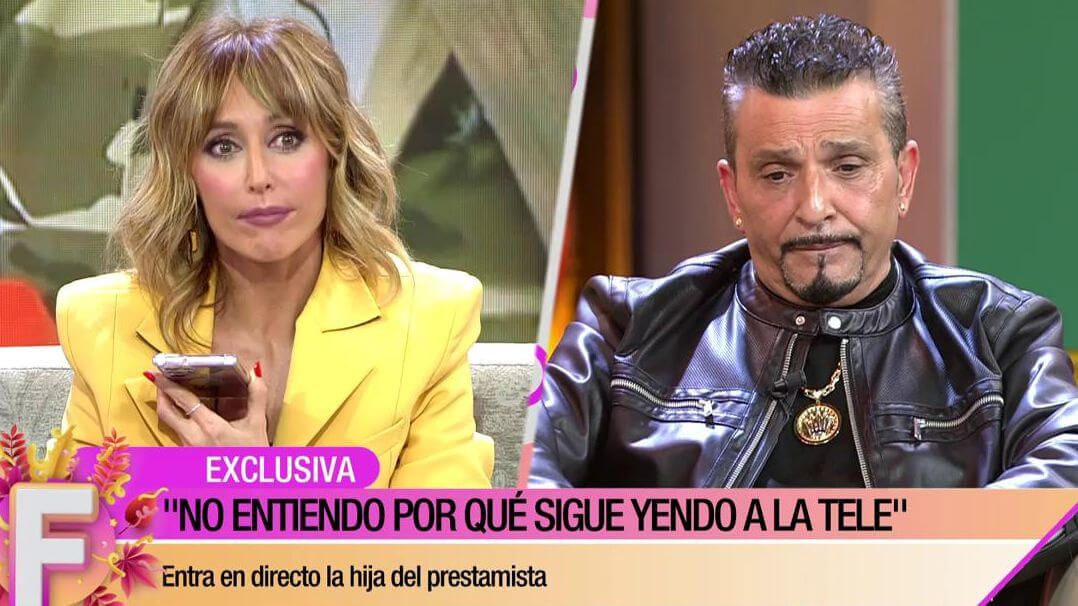 Joaquín, El Prestamista, en su intervención en 'Fiesta' (Telecinco)