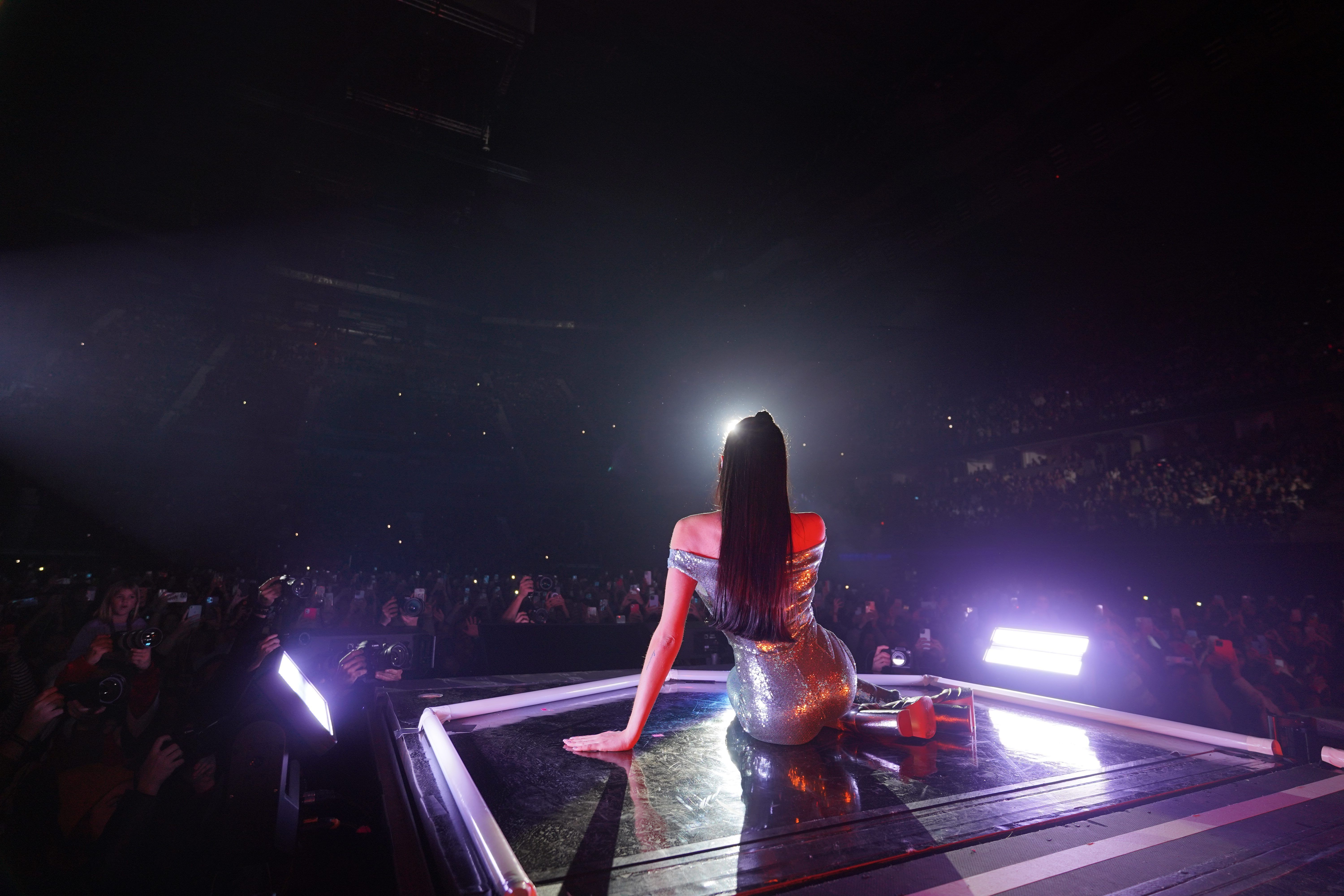  Aitana en un concierto en el Wizink en 2022 (Cordon Press)
