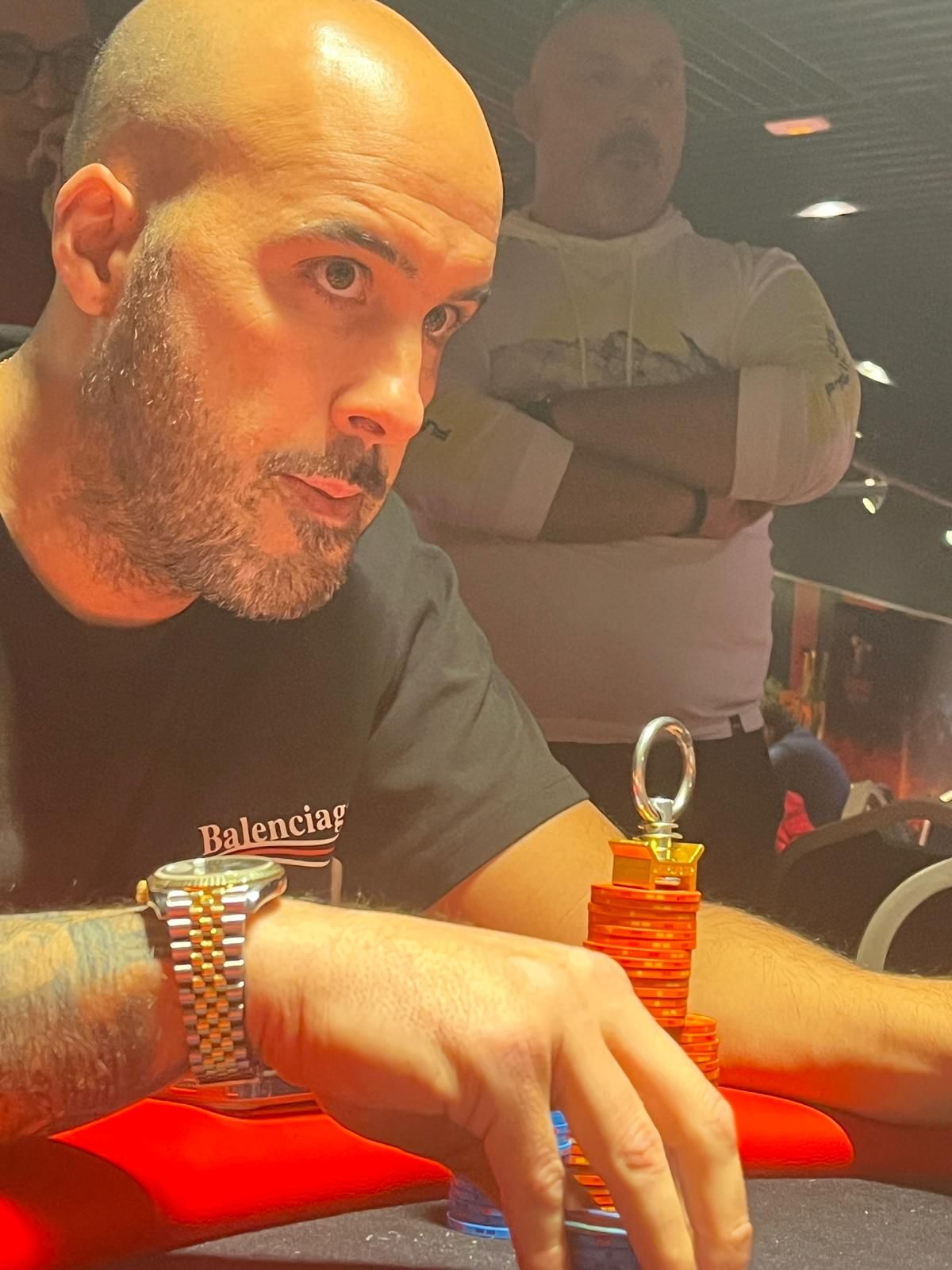 Alberto y su anclaje dominando su stack