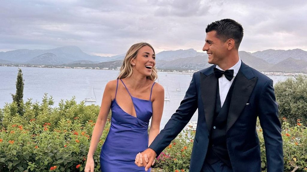  Alice Camello y Álvaro Morata en un evento (@alicecampello)