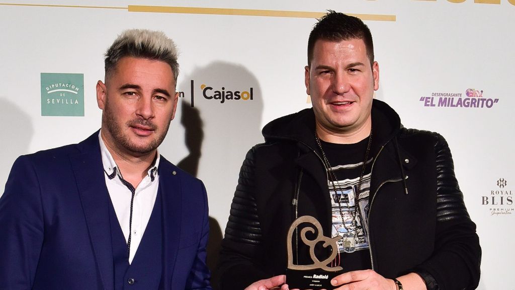  Andy y Lucas en un evento (Cordon Press)