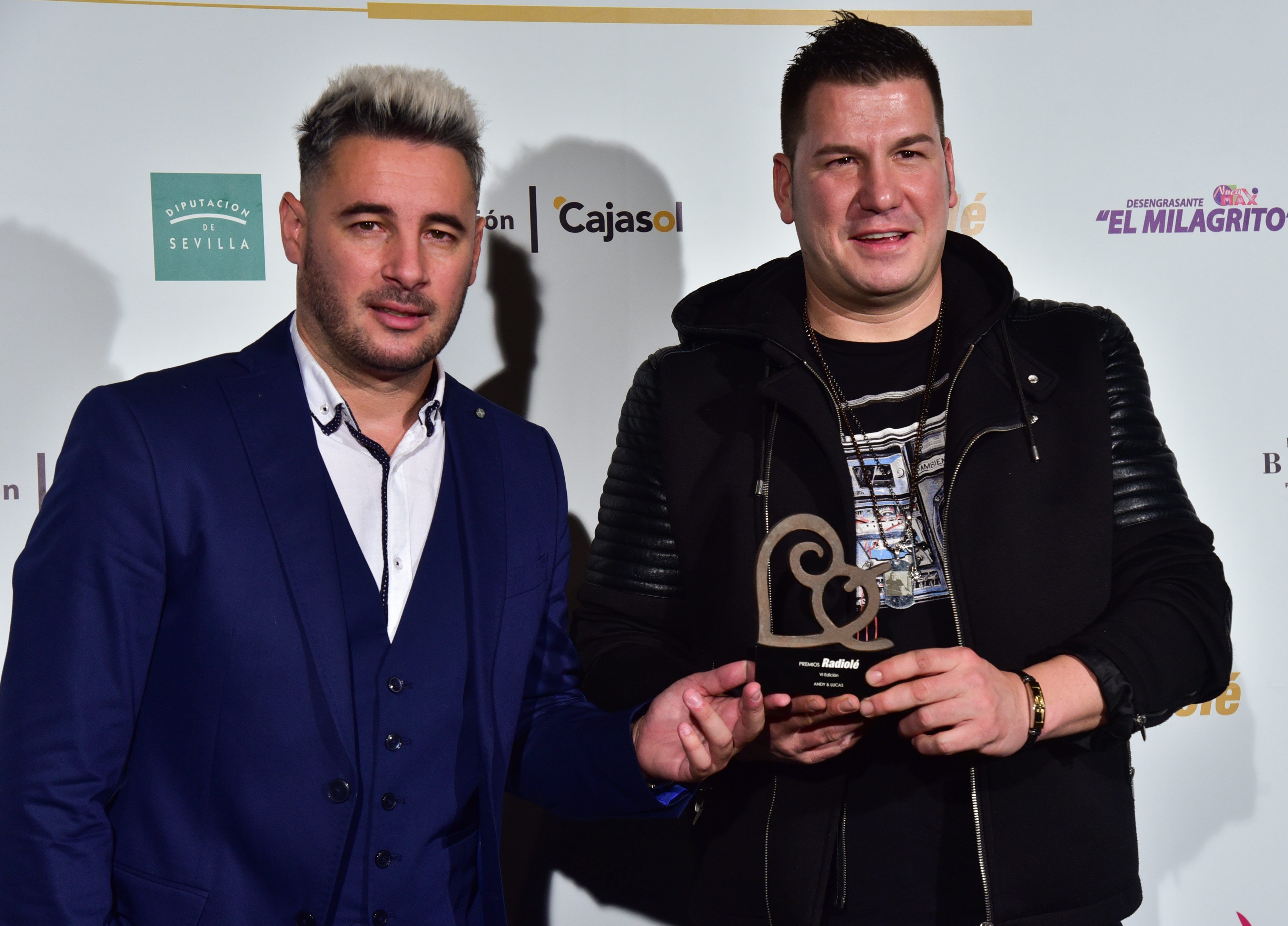  Andy y Lucas recogen un premio de Radiolé (Cordon Press)