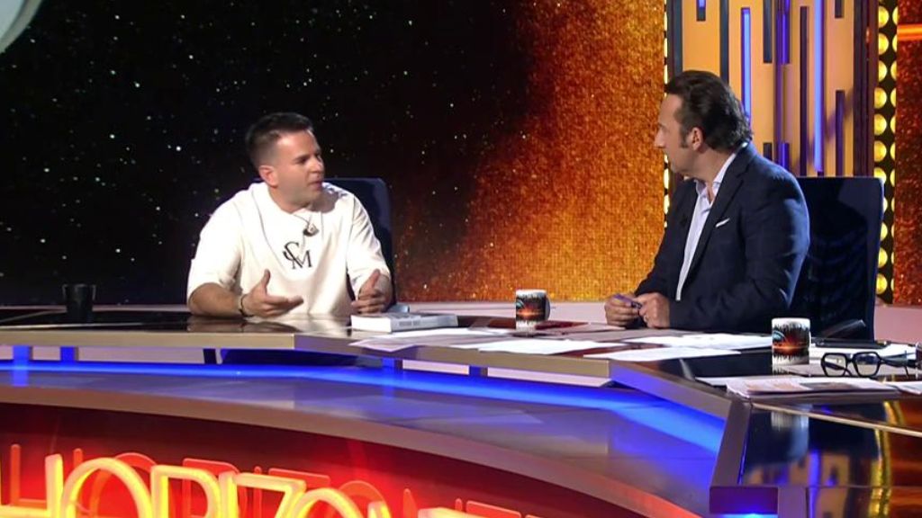 Ángel Gaitán con Iker Jiménez ('Horizonte')