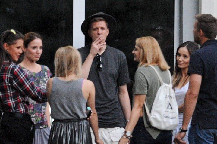  Wojciech Szczesny pillado fumando un cigarro (Redes Sociales)