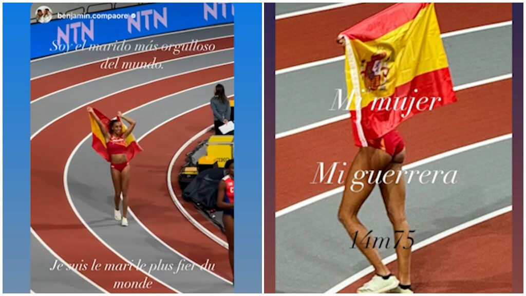 Los mensajes de Benjamin Campaoré. (Ig: @benjamin.campaore)