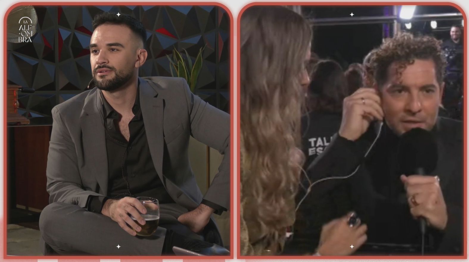  Bisbal confiesa su amor por Dragon Ball a Illojuan en los Latin Grammy