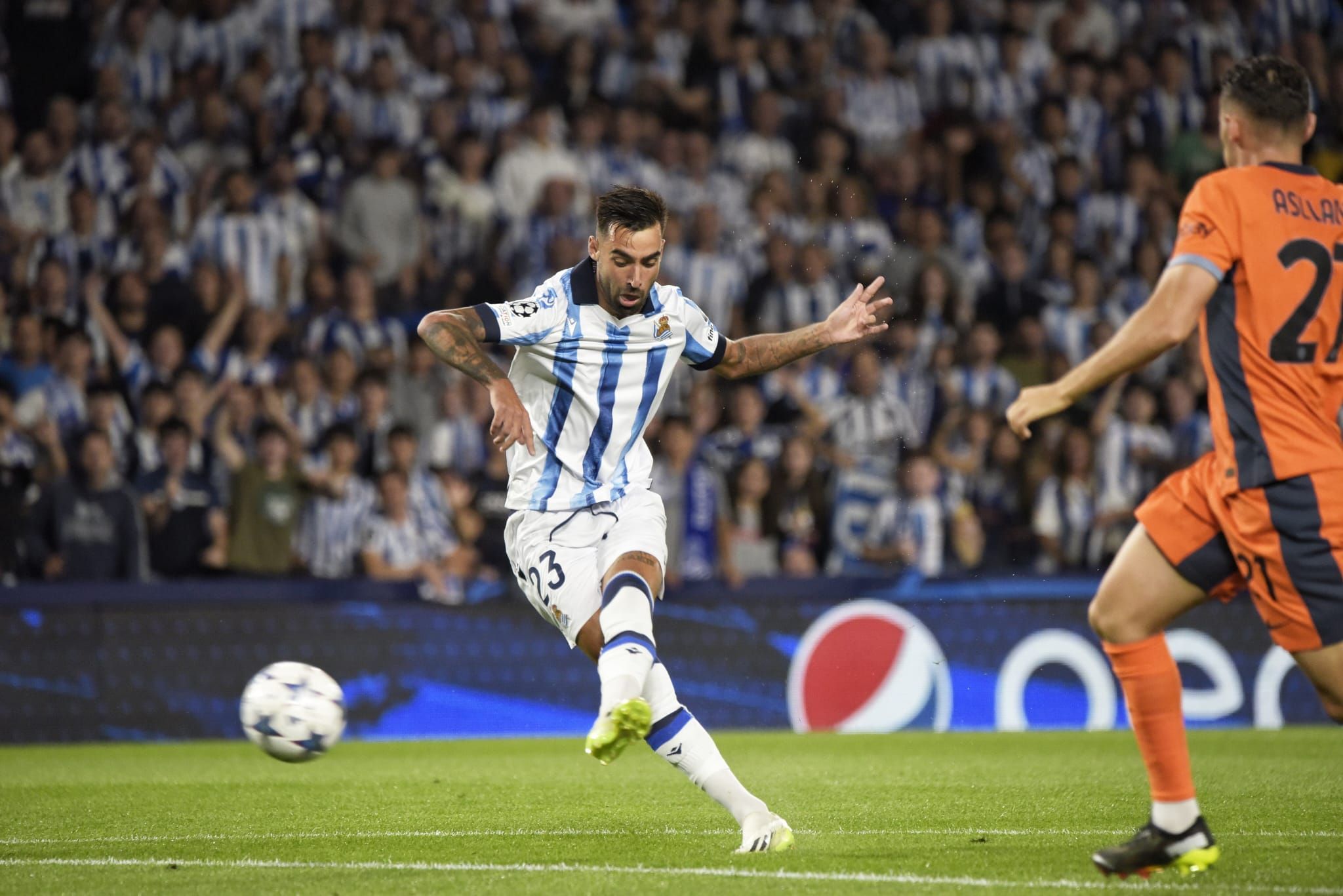 En directo, Real Sociedad - Inter (Foto: Giovanni Batista).