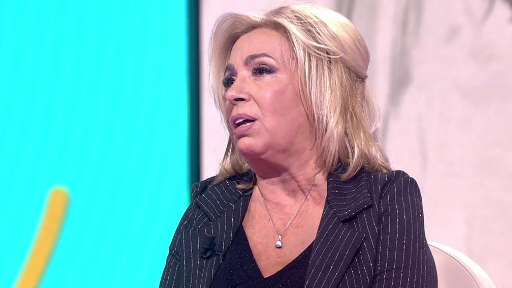 Carmen Borrego en su vuelta a la tele