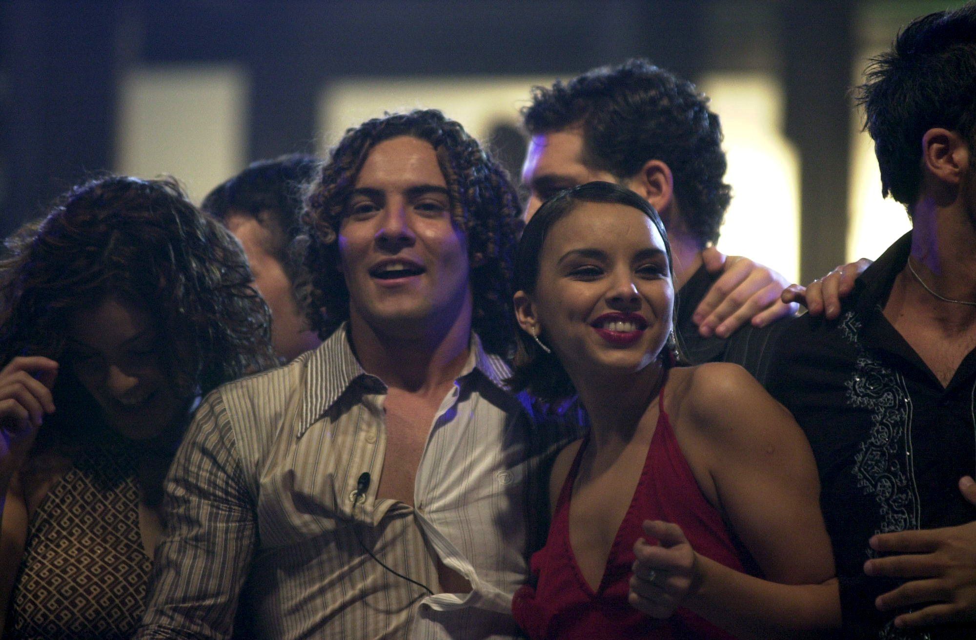  Chenoa y David Bisbal en una gala de Operación Triunfo (Cordon Press)