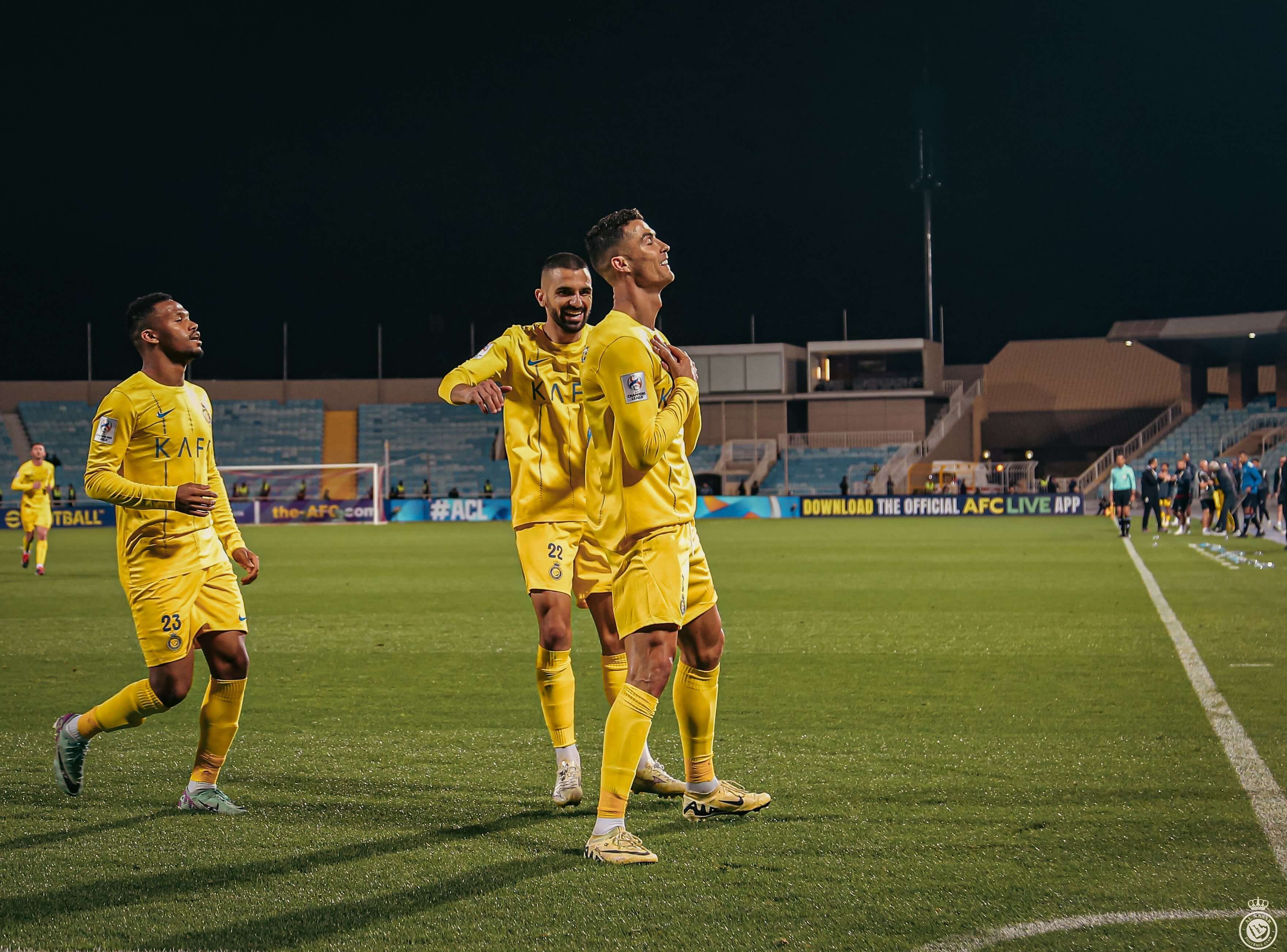  Cristiano Ronaldo celebrando su último gol con el Al-Nassr