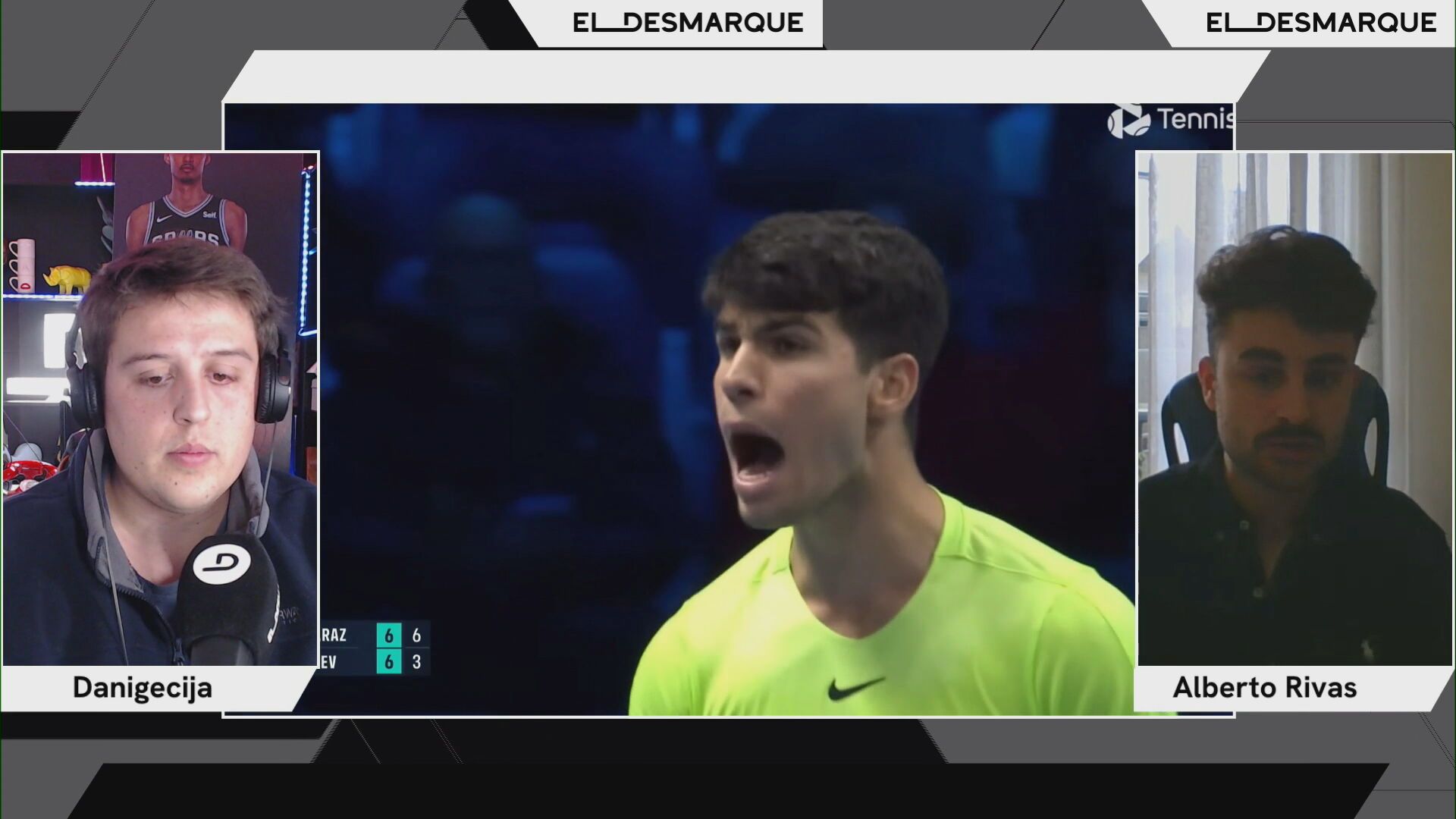 Dani García y Alberto Rivas, sobre el mal momento de Carlos Alcaraz.