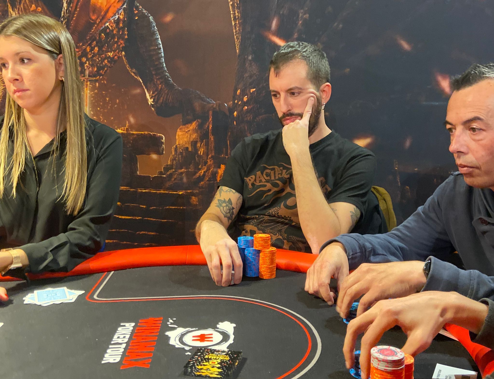 Daniel Domingo, cuarto clasificado de la última mesa