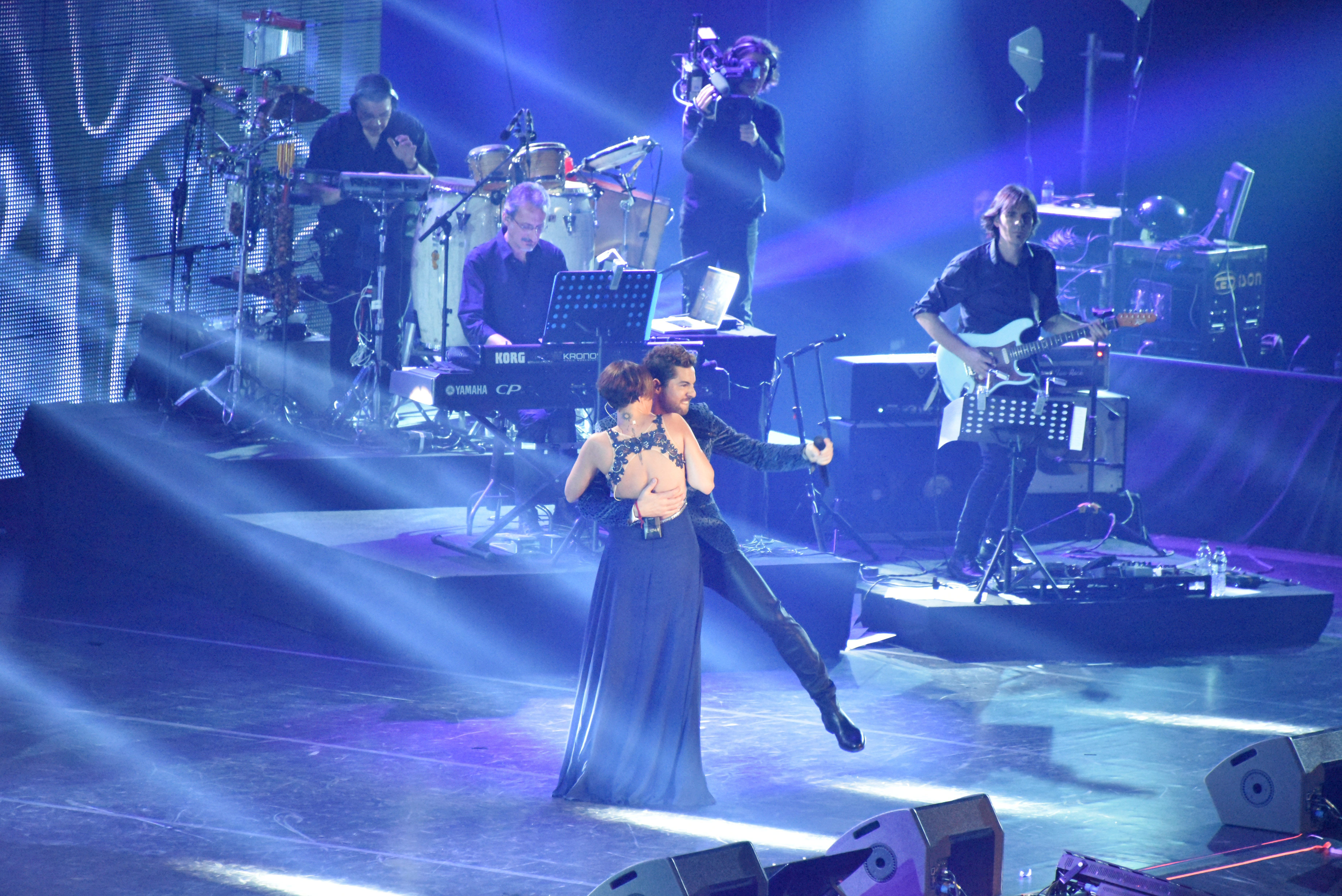  David Bisbal y Chenoa, juntos en OT: El reencuentro 2016 (Cordon Press)