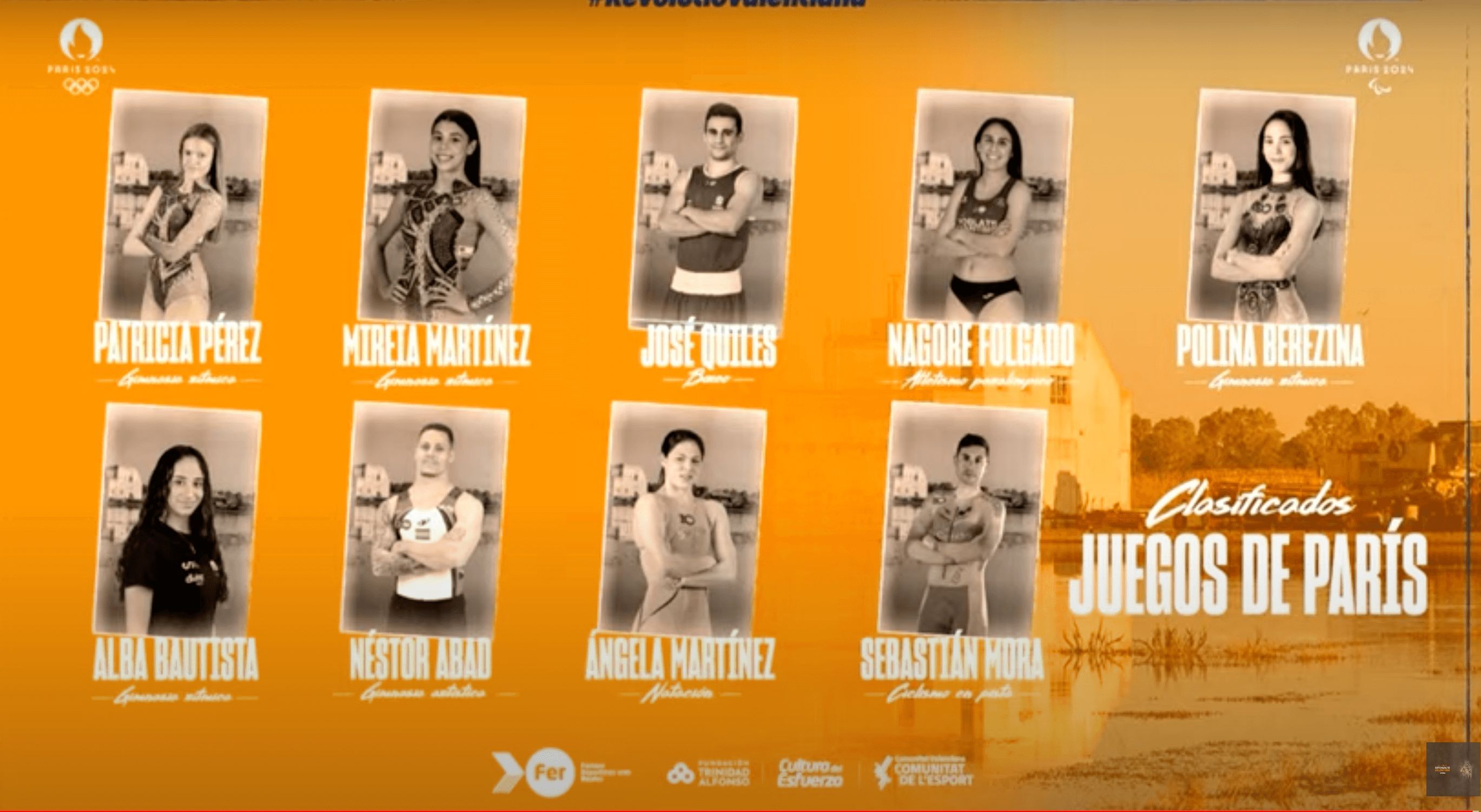 Deportistas valencianos ya clasificados para los Juegos Olímpicos