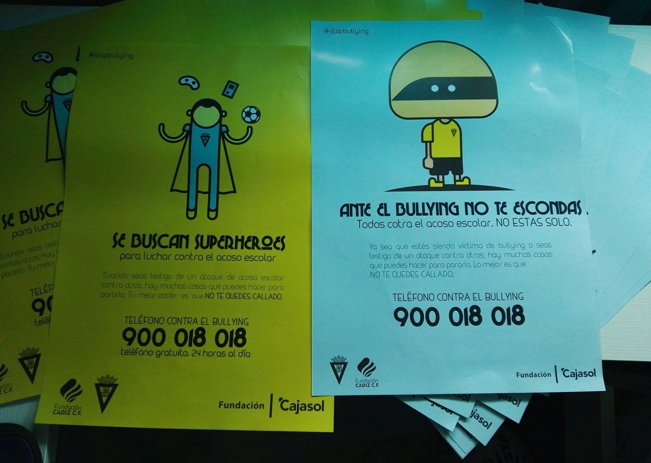 Campaña del Cádiz contra el bullying. (Redes Sociales)