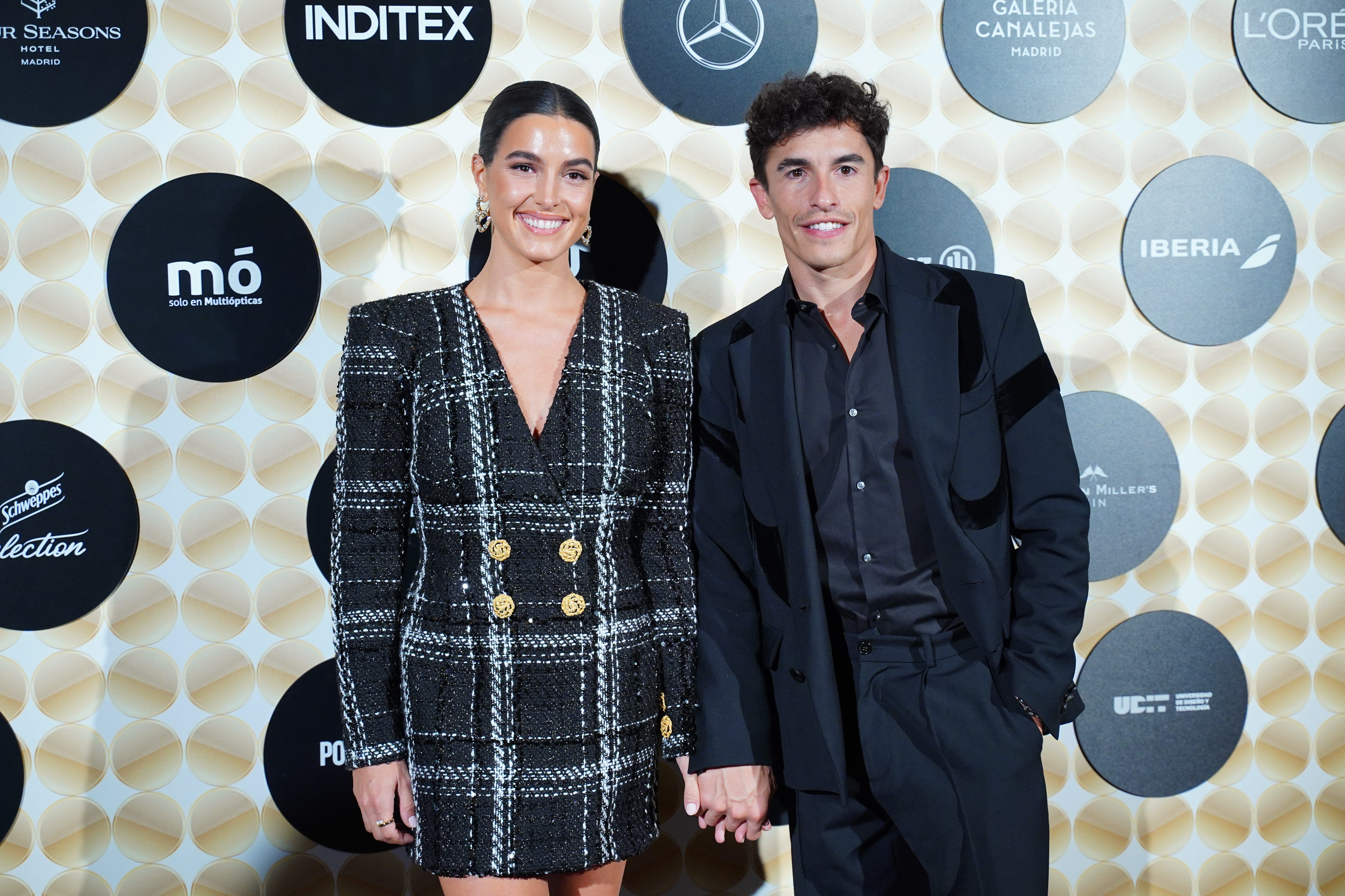  Gemma Pinto y Marc Márquez.