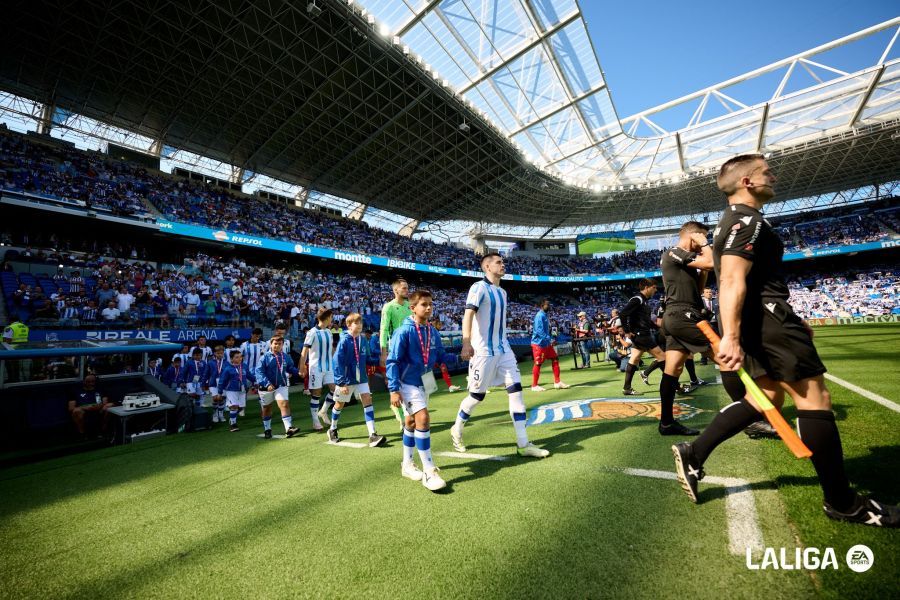 Once titular ante el Getafe en el Reale Arena. (Foto: LaLiga).