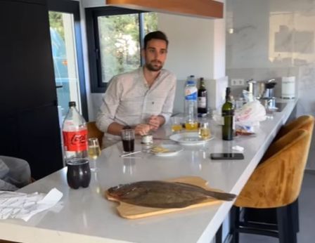 El "festín" de Sergio Rico y Alba Silva (@albasilvat)