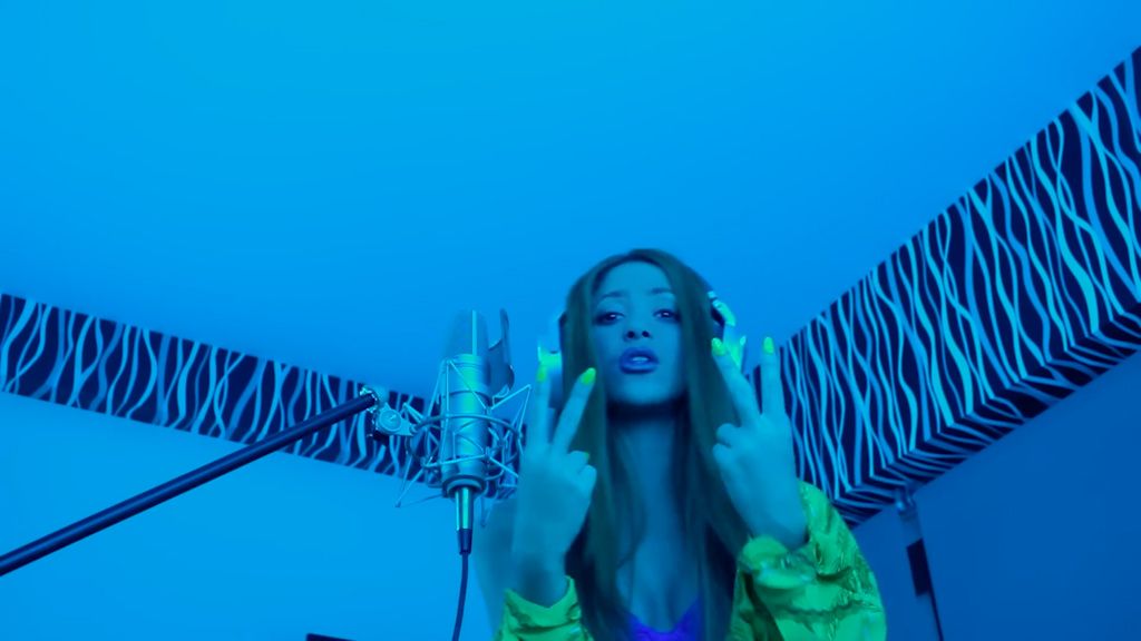 Shakira en su canción con Bizarrap.