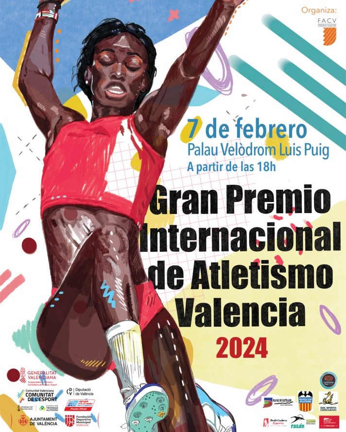  El Gran Premio Internacional de Atletismo 2024 aterriza en València