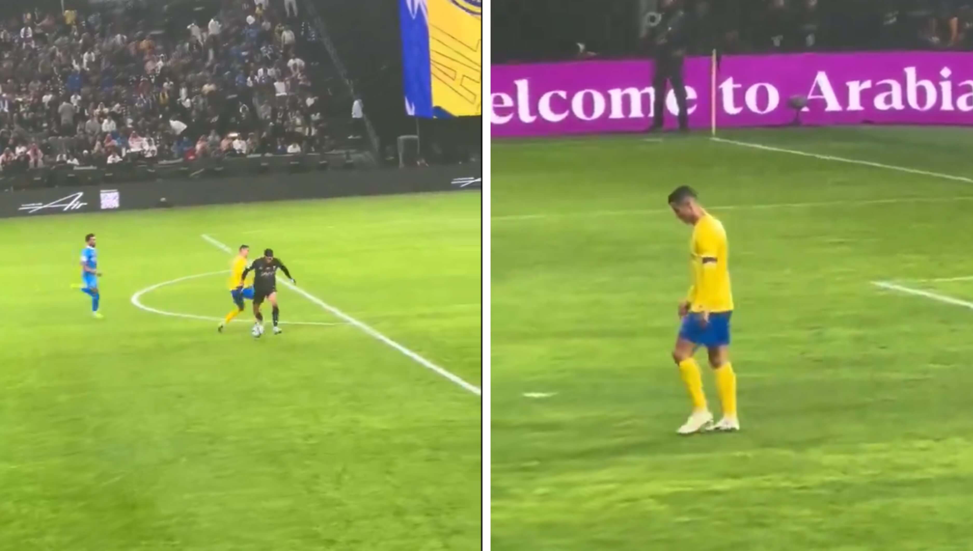  El momento del regate de Bono a Cristiano Ronaldo