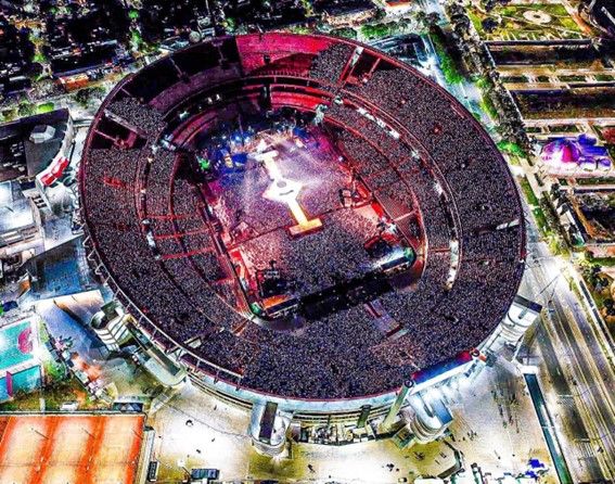 El Monumental de River Plate, a reventar con Taylor Swift (@juanjo_guerrero)