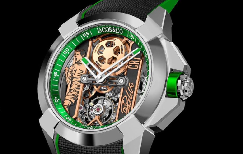  El reloj "Heart of CR7 Baguette" de Cristiano Ronaldo (Fuente: @Cristiano)