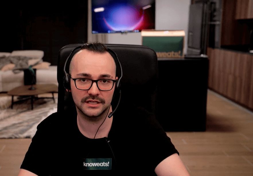  ElXokas en uno de sus directos en Twitch (Captura del canal de Twitch de ElXokas).