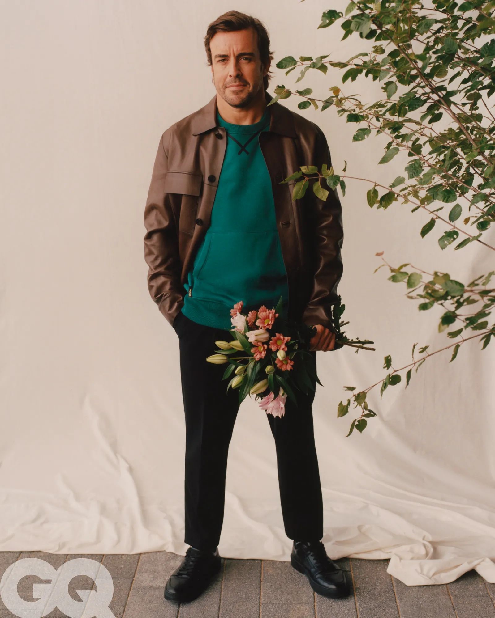  Fernando Alonso, fotografiado por Ben Parks para GQ