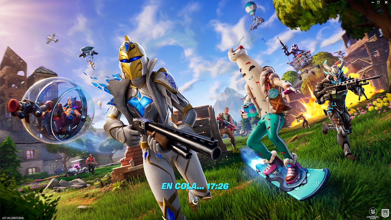 Fortnite OG satura los servidores el primer día