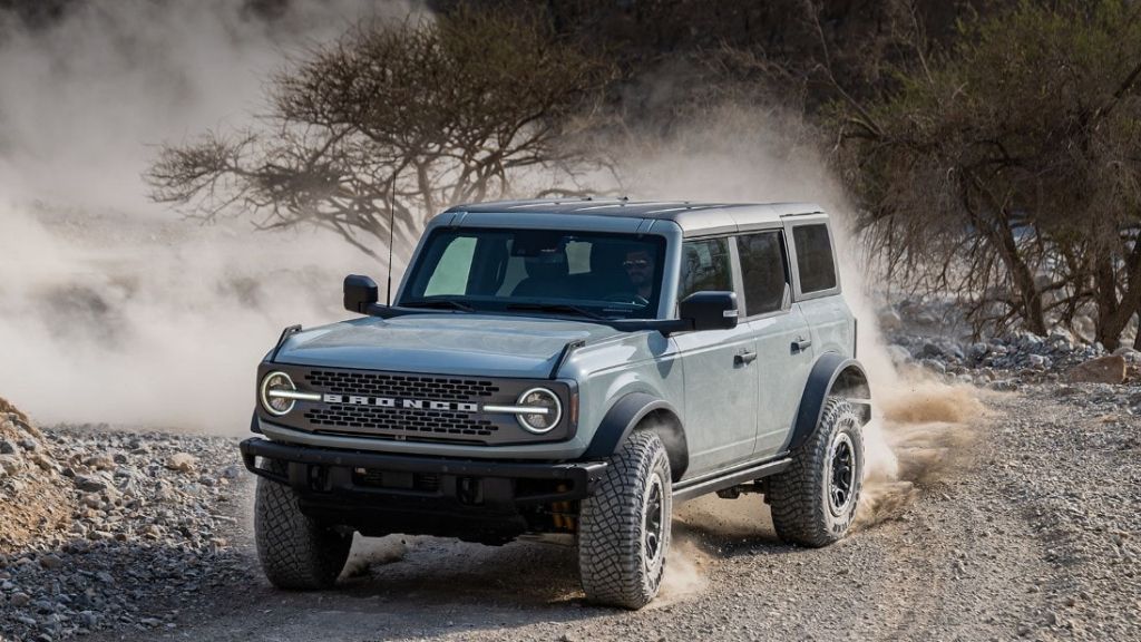  El Ford Bronco en acción.