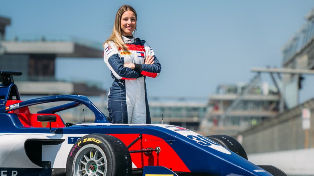  Nerea Martí, piloto de la F1 Academy.