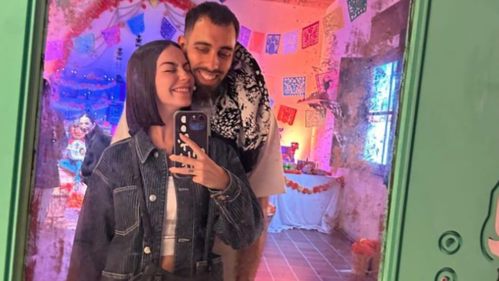  Borja Iglesias y María Valero en una foto de redes sociales