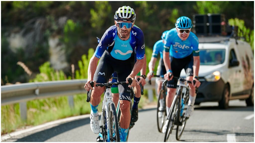 Alejandro Valverde en la Vuelta a Ibiza (foto: Europa Press).