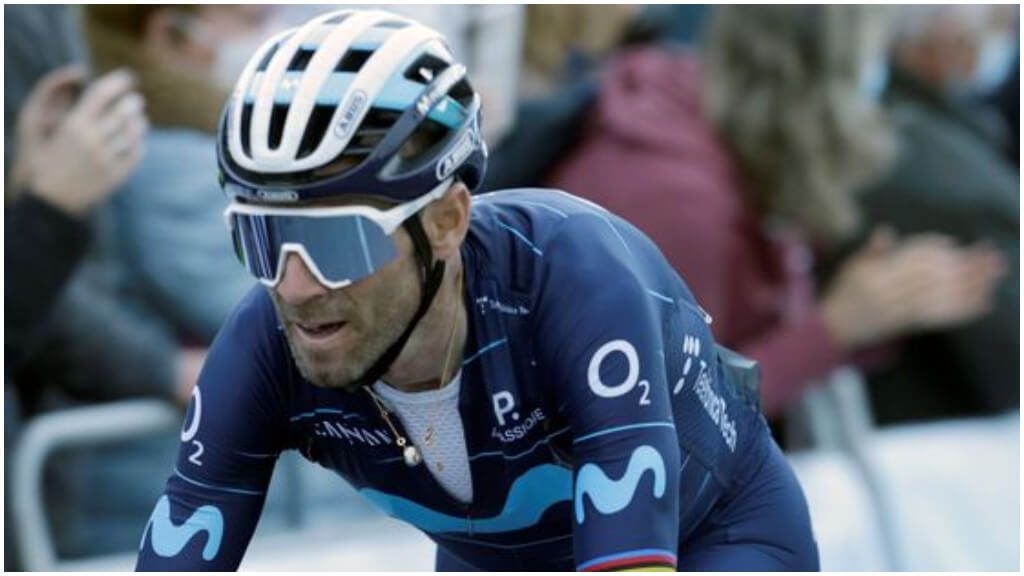  Alejandro Valverde, durante su etapa como profesional (foto: efe).