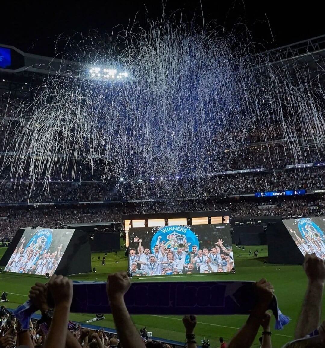 La final de 2018 se vivió en el Santiago Bernabéu