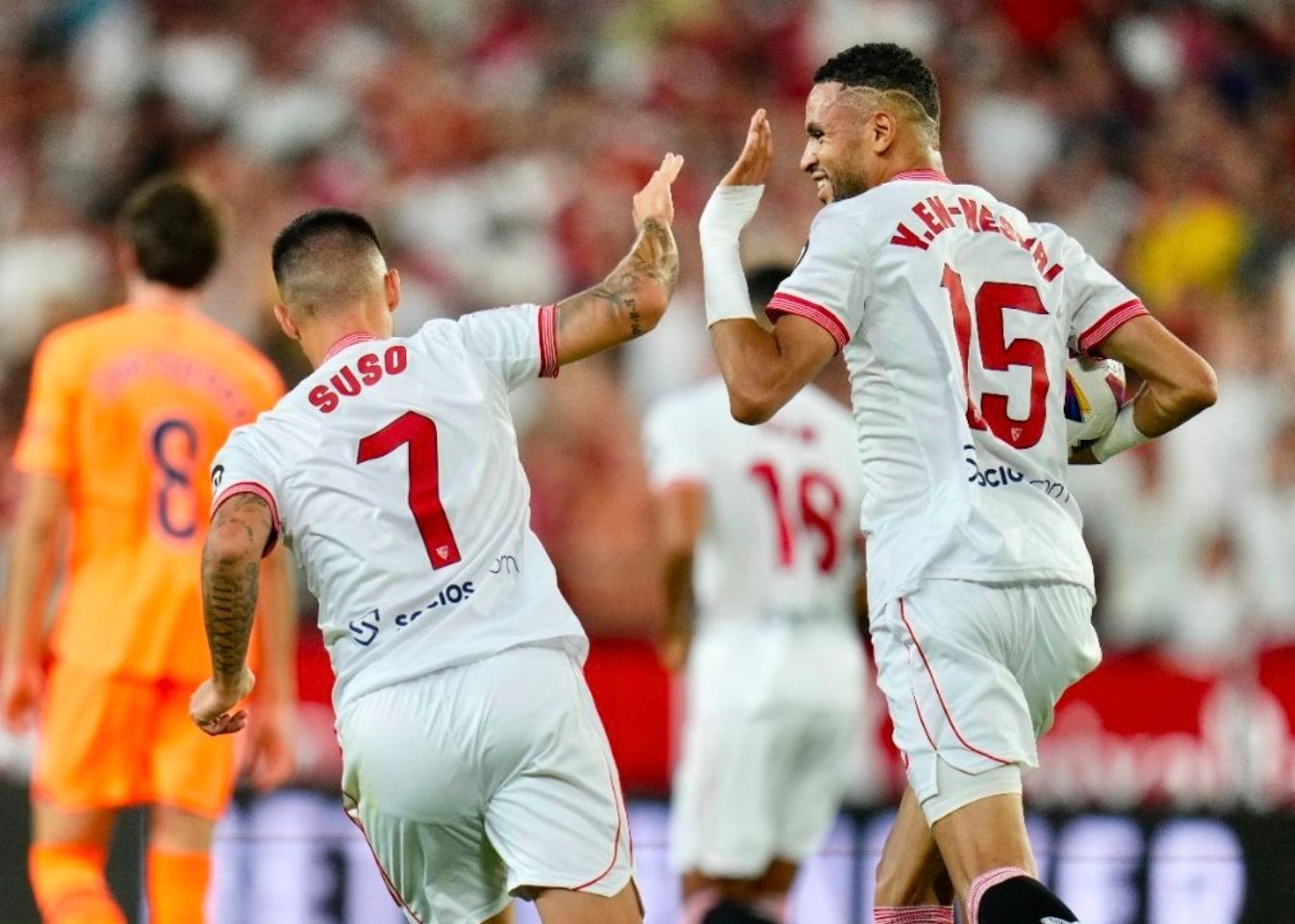 Gol de En-Nesyri (Foto: Sevilla)