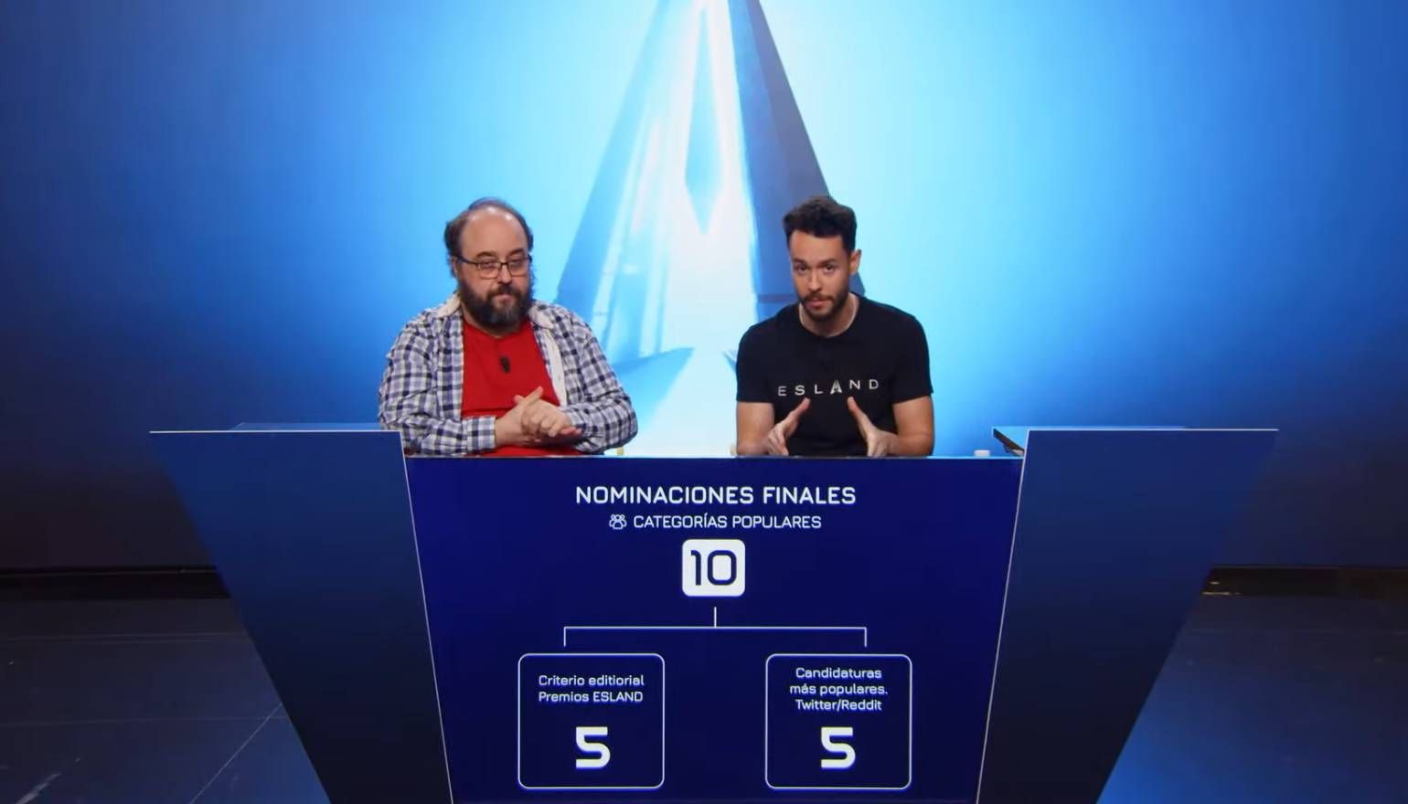  Grefg presenta las nominaciones de los ESLAND 20224