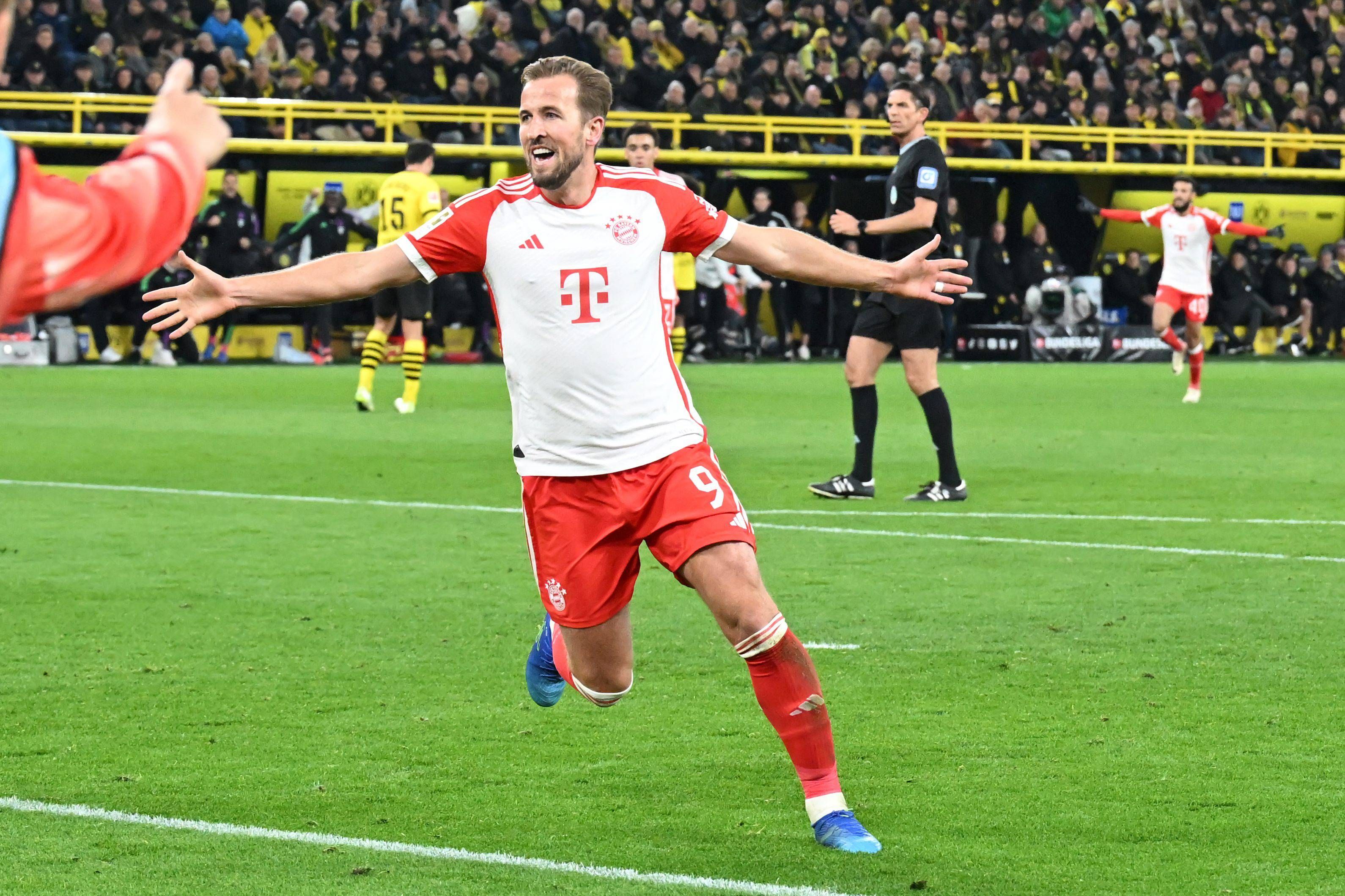  Harry Kane en el partido contra el Borussia Dortmund (Cordon Press)