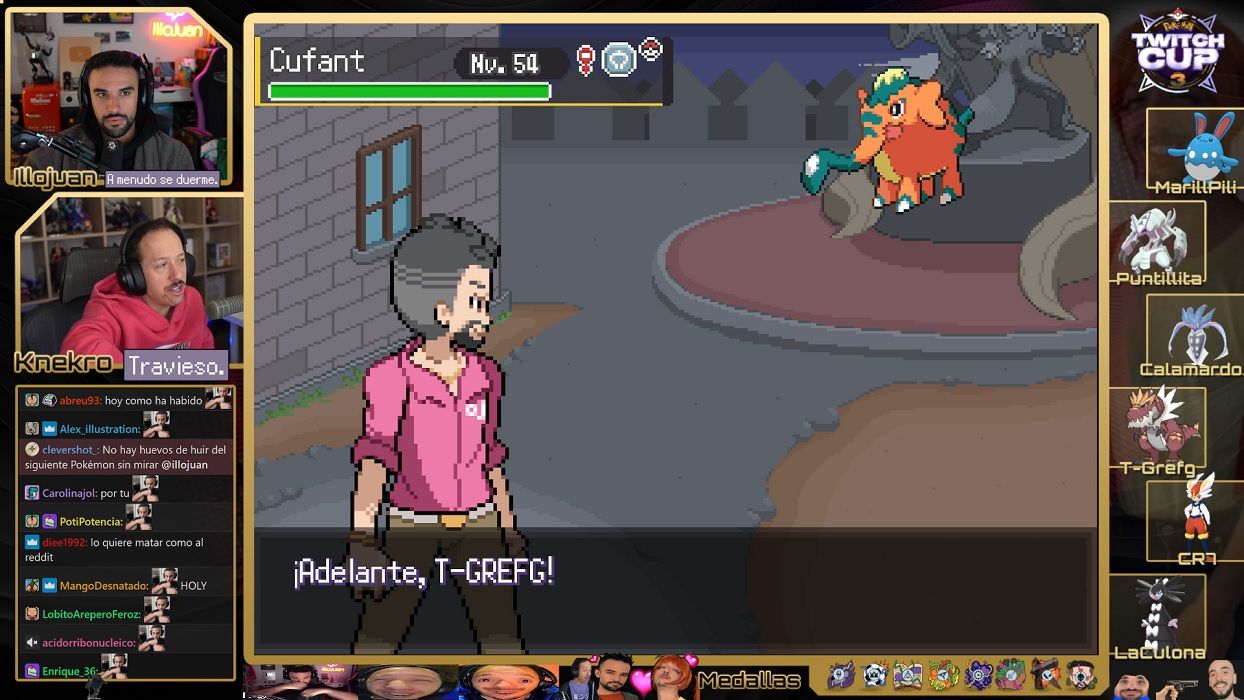  Illojuan en la Pokémon Twitch Cup 2023.