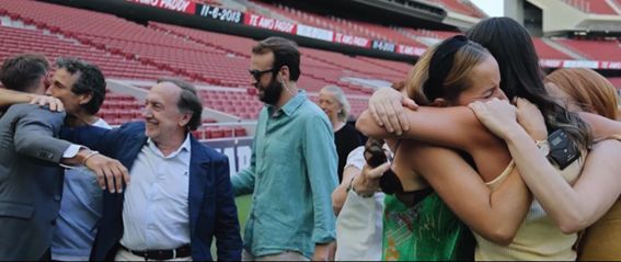  El padre de Paddy en la pedida de mano de Marcos Llorente en el Civitas Metropolitano ('WAGS: Ellas también juegan')